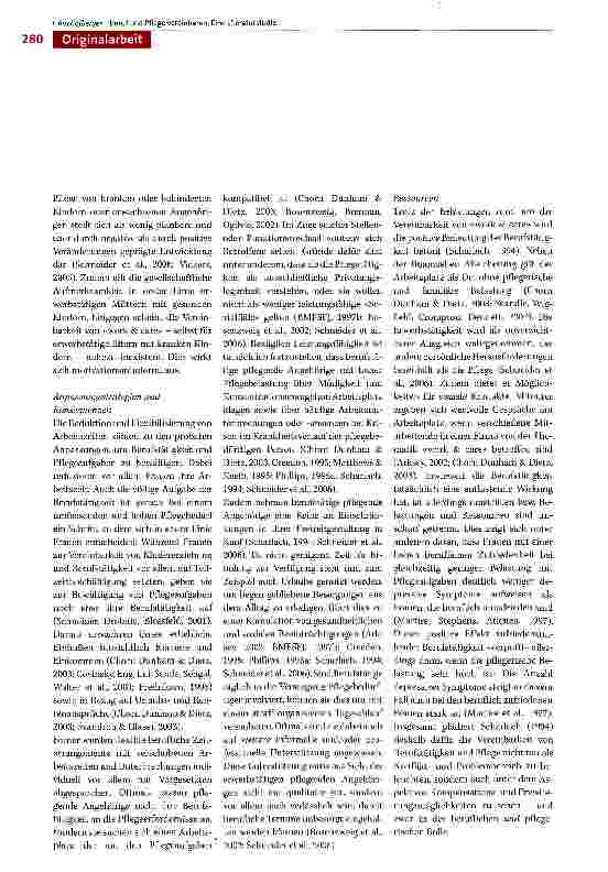 Vorschauseite 4: «work & care» - Erwerbstätigkeit und Pflege vereinbaren: Literaturstudie zu Herausforderungen für pflegende Angehörige, Betriebe und professionelle Pflege