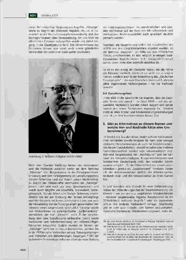 Vorschauseite 5: Sollte der Name des Deutschen Vereins geändert werden?