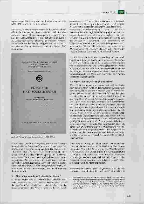 Vorschauseite 6: Sollte der Name des Deutschen Vereins geändert werden?