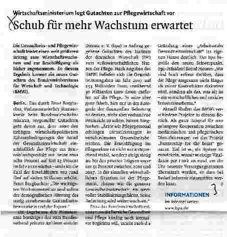 Vorschauseite 1: Schub für mehr Wachstum erwartet