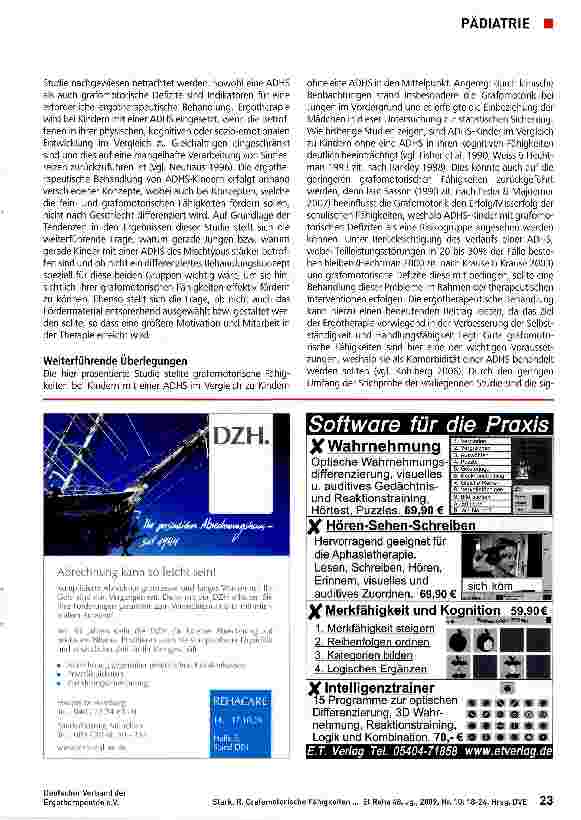 Vorschauseite 6: Grafomotorische Fähigkeiten bei ADHS