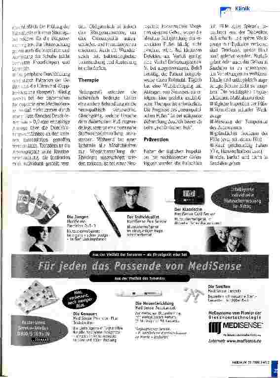 Vorschauseite 2: Herausforderung - und nicht Schicksal Der diabetische Fuß in der Pflege