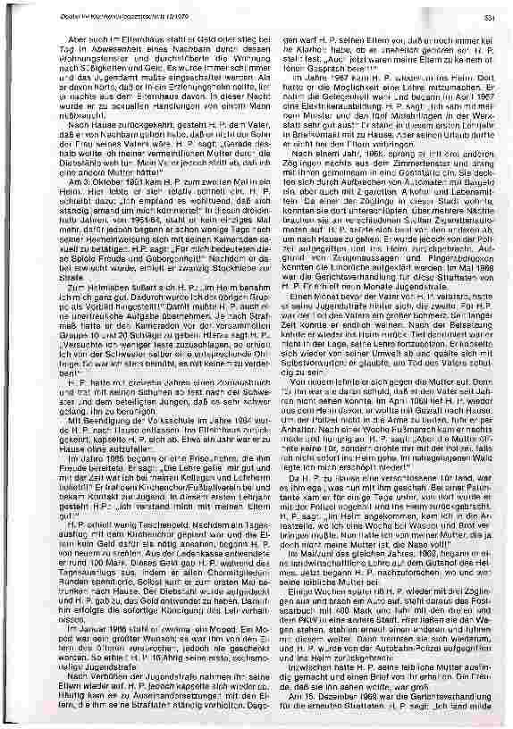 Vorschauseite 2: Der inhaftierte Mitmensch - Opfer gesellschaftlicher Prozesse, Patient oder Verbrecher?