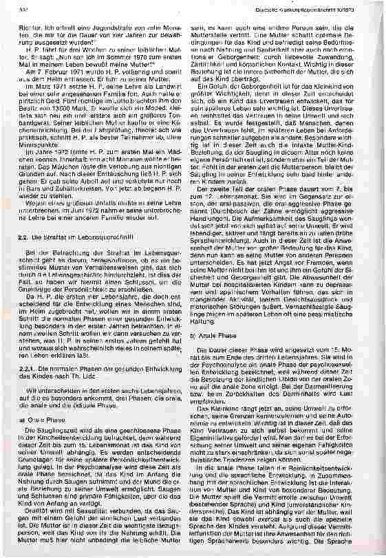 Vorschauseite 3: Der inhaftierte Mitmensch - Opfer gesellschaftlicher Prozesse, Patient oder Verbrecher?