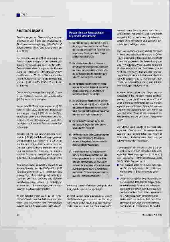 Vorschauseite 3: Teleradiologie; Organisation, rechtliche Aspekte, Chancen und Risiken
