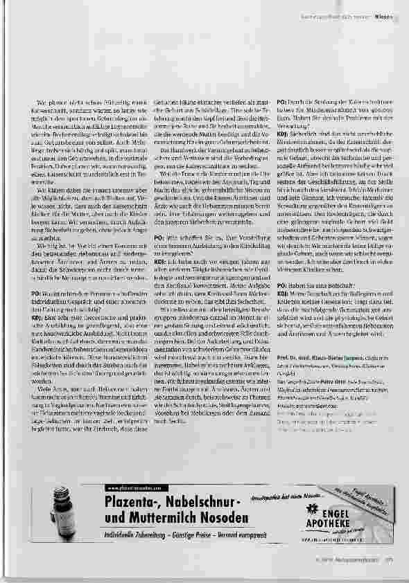 Vorschauseite 2: Man muss den Frauen Mut machen, ohne Roulette zu spielen