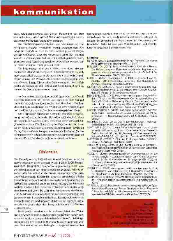 Vorschauseite 4: Die Bedeutung der Kommunikation Teil 1: Eine qualitative und quantitative Studie
