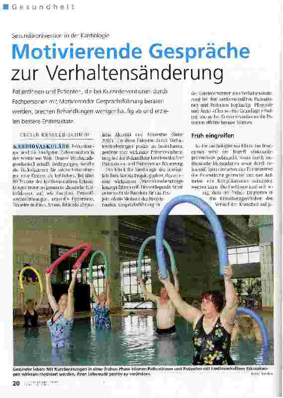 Vorschauseite 1: Motivierende Gespräche zur Verhaltensänderung