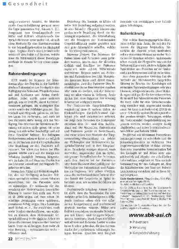 Vorschauseite 3: Motivierende Gespräche zur Verhaltensänderung