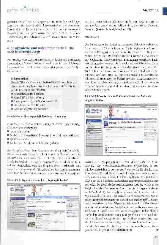 Vorschauseite 2: Nutzerorientierte Suche im Deutschen Krankenhaus Verzeichnis(www. deutsches-krankenhaus-verzeichnis. de)