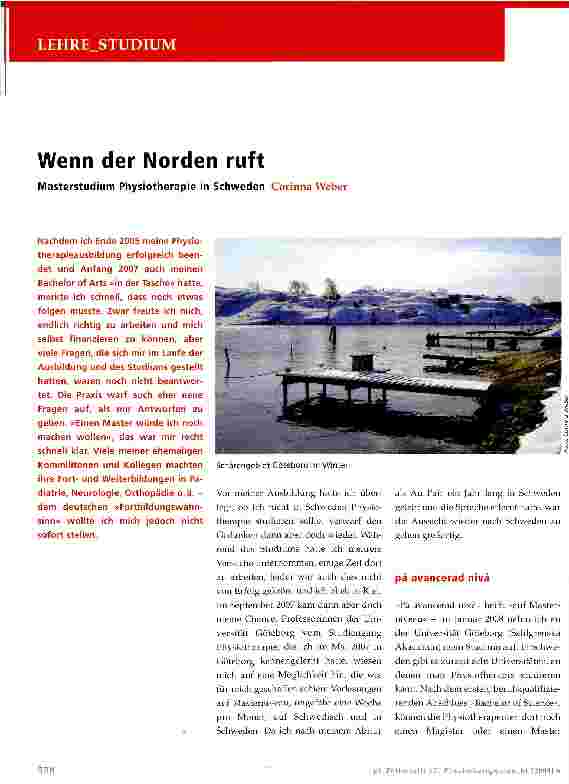 Vorschauseite 1: Wenn der Norden ruft