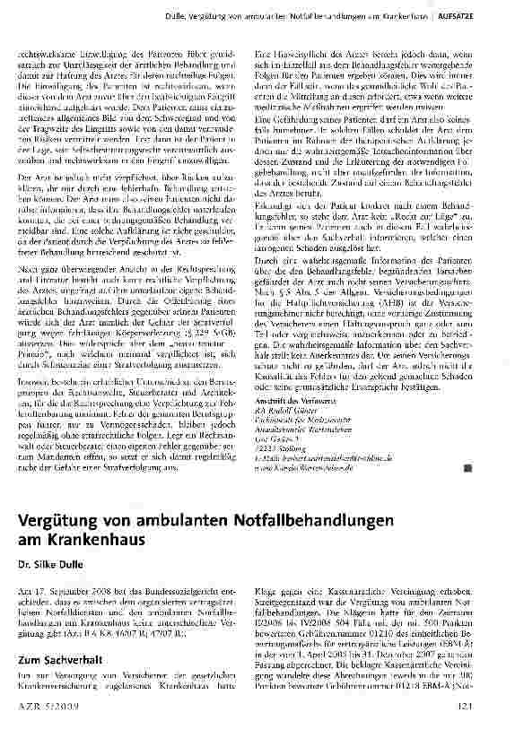 Vorschauseite 2: Muss der Arzt seinen Patienten über eigene Behandlungsfehler aufklären?