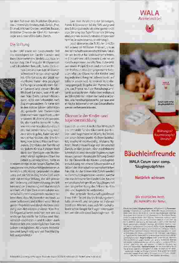 Vorschauseite 2: Stiftungsgeld Fluch oder Segen?