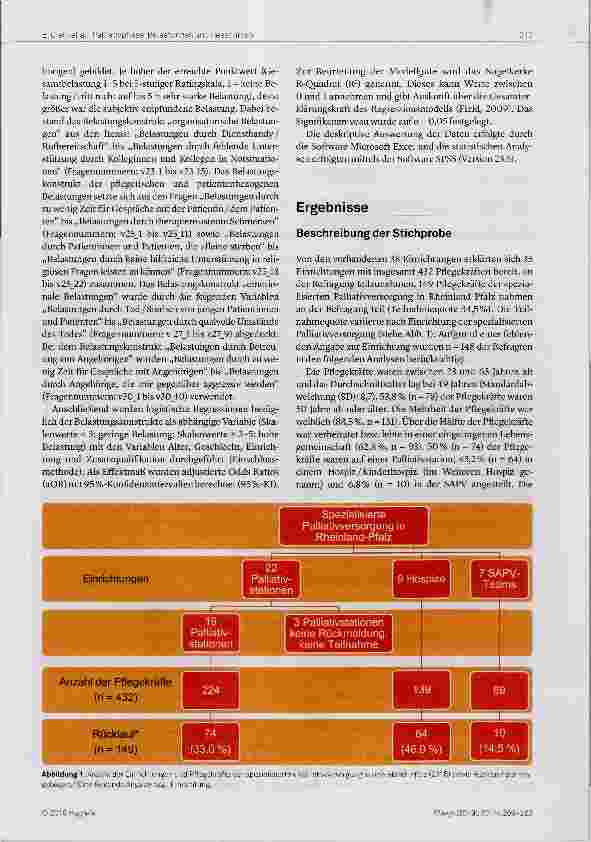 Vorschauseite 5: Belastungen und Ressourcen von Pflegekräften der spezialisierten Palliativversorgung
