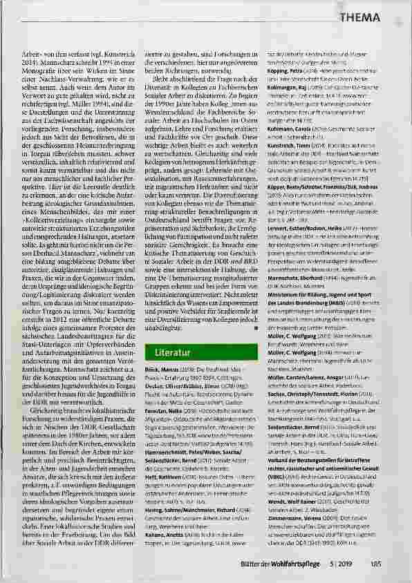 Vorschauseite 3: DDR-Geschichte und Ostsozialisation in der Sozialen Arbeit