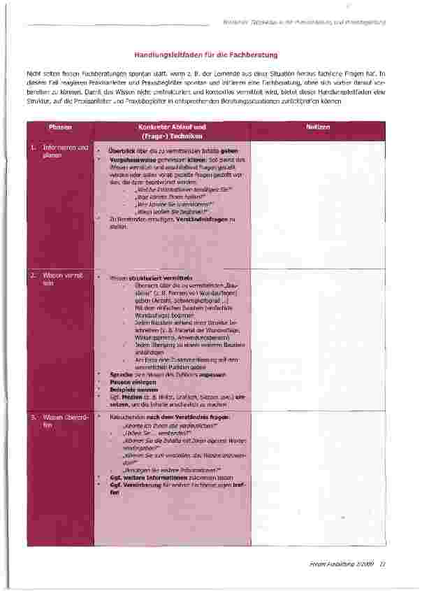 Vorschauseite 4: Beratende Tätigkeiten in der Praxisanleitung und Praxisbegleitung