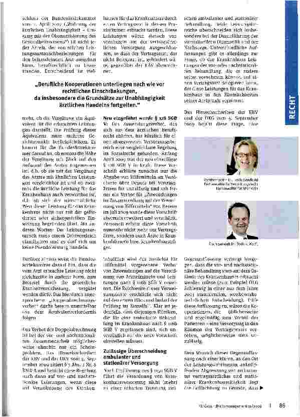Vorschauseite 2: Zwischen Kooperation und Korruption