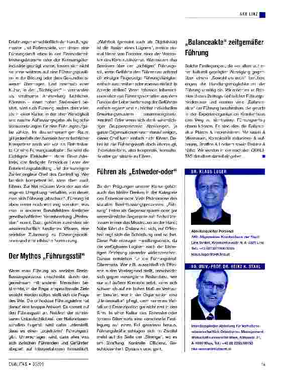 Vorschauseite 2: Führungserfolg in der Expertenorganisation Krankenhaus