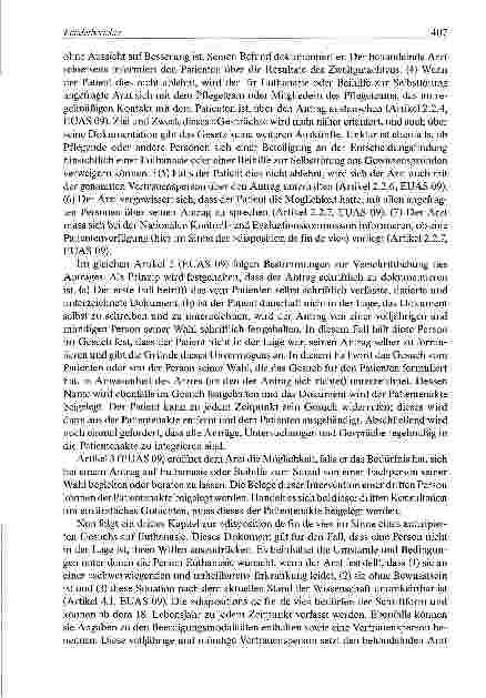 Vorschauseite 6: Das Ende des Lebens in den Händen des Gesetzes Zur Situation in Luxemburg