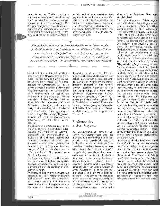 Vorschauseite 5: Binationales Projekt Enschede-Osnabrück