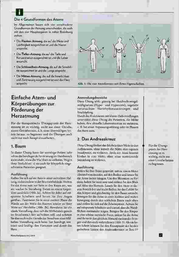 Vorschauseite 2: Der Atem: Möglichkeiten in Therapie und Prävention