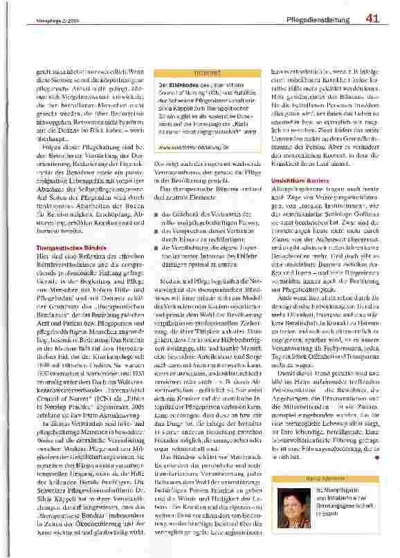 Vorschauseite 2: Tagtägliches Bündnis