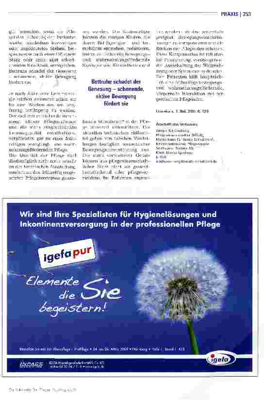 Vorschauseite 4: Dem Patienten „auf die Beine helfen