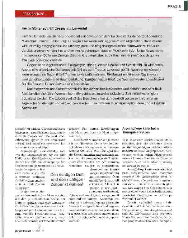 Vorschauseite 2: Kein Tag ist glücklich ohne Wohlgeruch