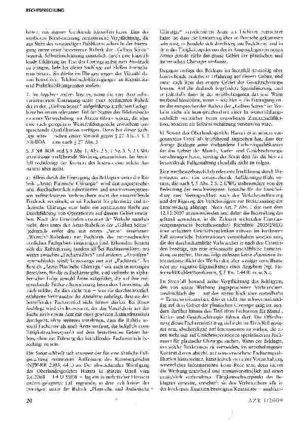 Vorschauseite 3: Telefonbucheintrag von Ärzten II