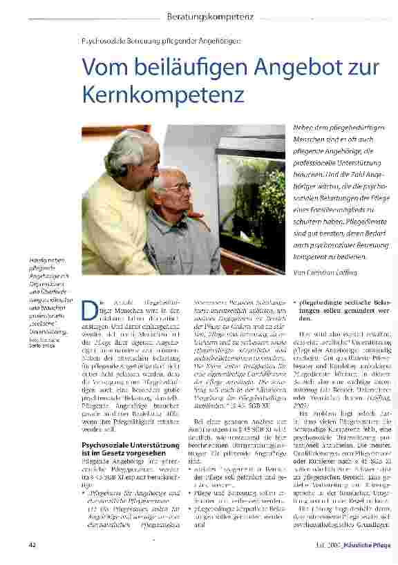 Vorschauseite 1: Vom beiläufigen Angebot zur Kernkompetenz