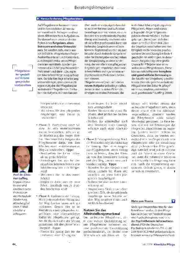 Vorschauseite 3: Vom beiläufigen Angebot zur Kernkompetenz