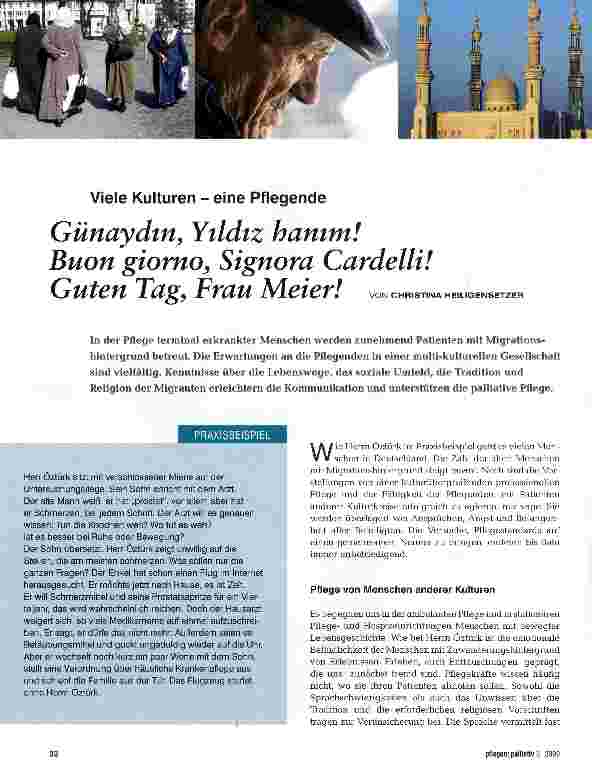 Vorschauseite 1: Günaydin, Yildiz hanim! Buon giorno, Signora Cardelli! Guten Tag, Frau Meier!