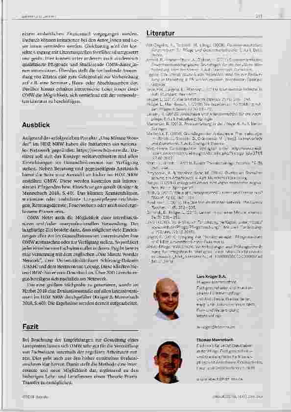 Vorschauseite 5: One Minute Wonder zielgerecht gestalten