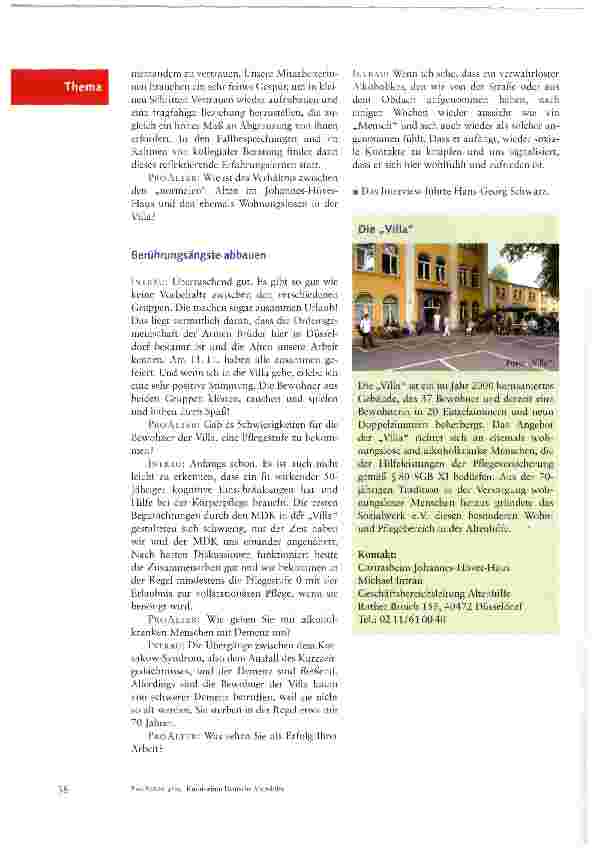 Vorschauseite 3: „Wir sorgen langfristig dafür, dass Obdachlose in ein normales Leben zurückfinden.