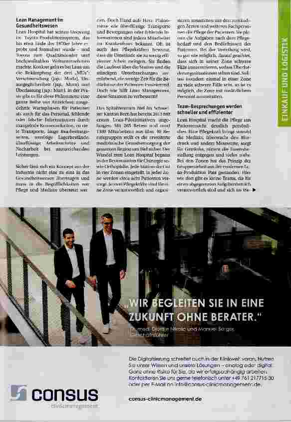 Vorschauseite 2: Abschied von der Fließbandbehandlung
