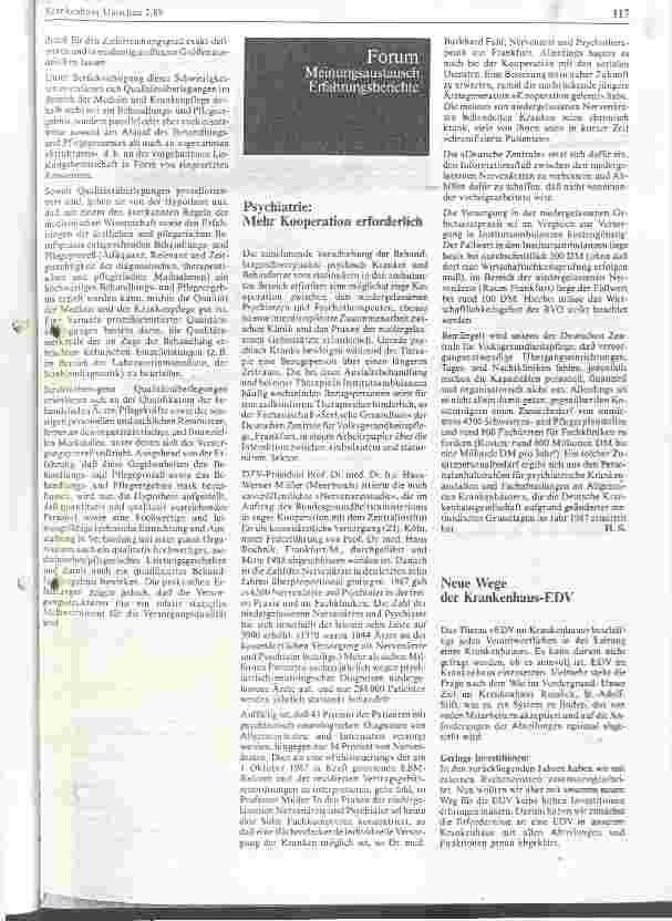 Vorschauseite 2: Qualität der Krankenhausversorgung