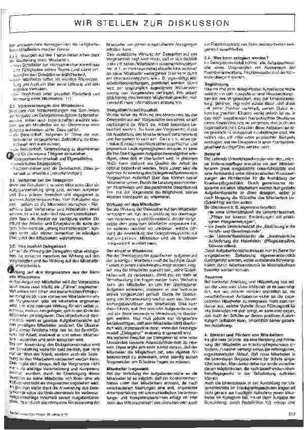Vorschauseite 2: Führungsaufgaben des Schulleiters an Krankenpflegeschulen unter besonderer Berücksichtigung der Motivation, Beratung u. Förderung von Mitarb.