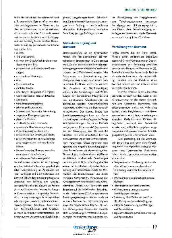 Vorschauseite 2: Wer bertreut die Betreuenden?