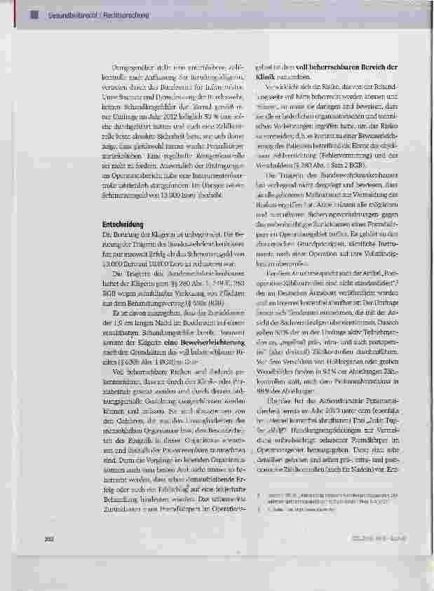 Vorschauseite 2: Zurücklassen einer Nadel im Körper einer Patientin