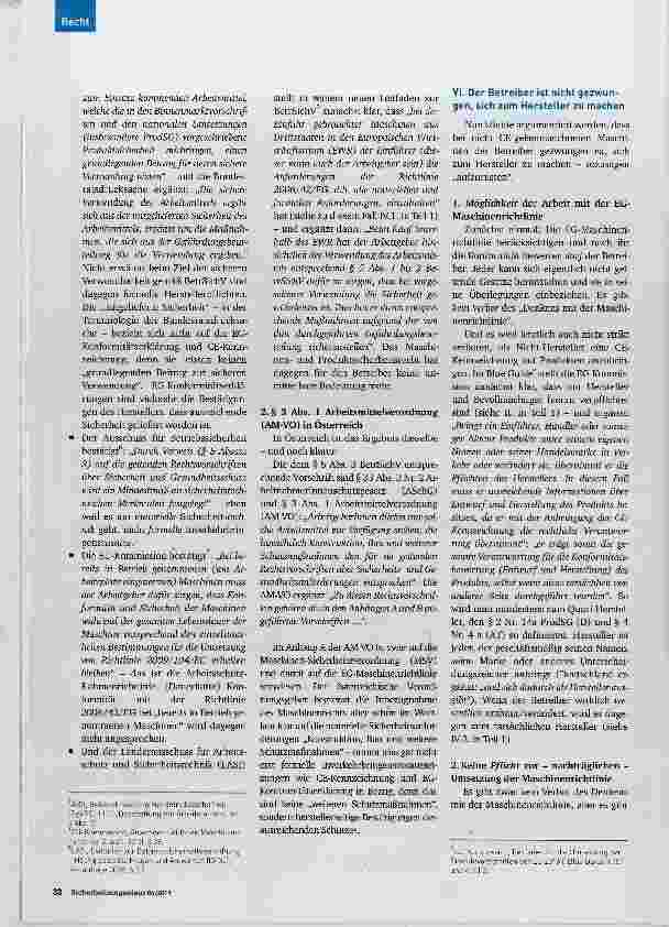 Vorschauseite 3: Muss ein Betreiber nachträglich CE-kennzeichnen, wenn der Hersteller es nicht tat?