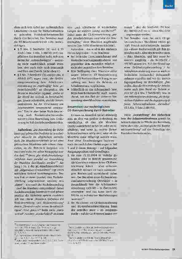 Vorschauseite 4: Muss ein Betreiber nachträglich CE-kennzeichnen, wenn der Hersteller es nicht tat?