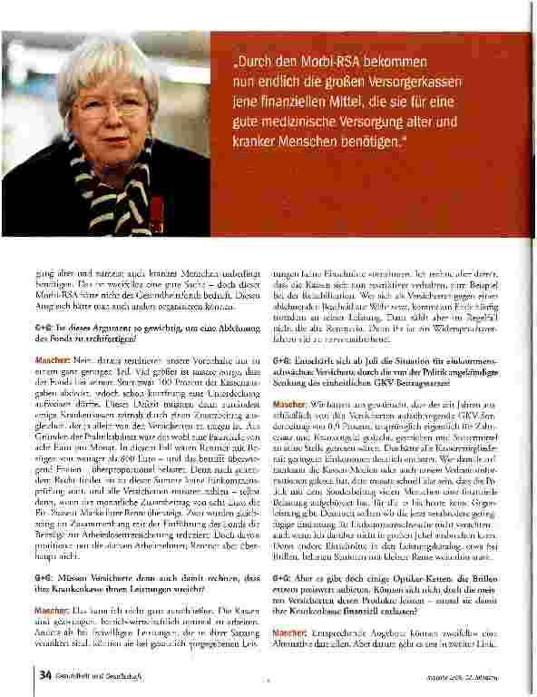 Vorschauseite 3: Das Vertrauen in die Kassen hat gelitten