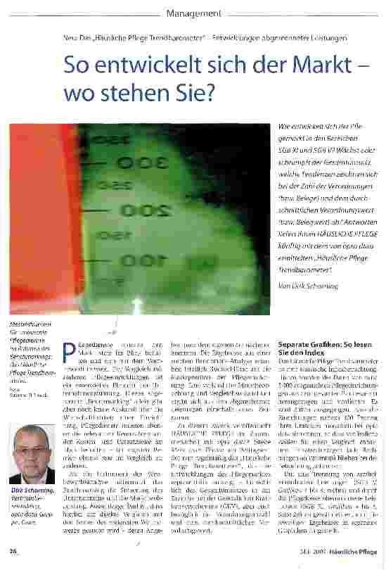 Vorschauseite 1: So entwickelt sich der Markt wo stehen Sie?