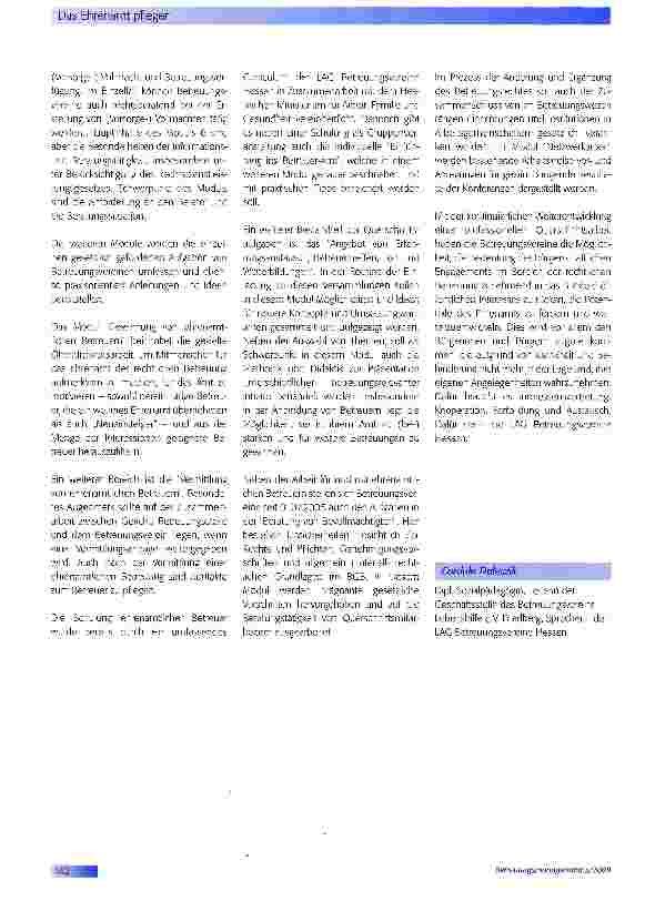 Vorschauseite 3: Das Ehrenamt pflegen