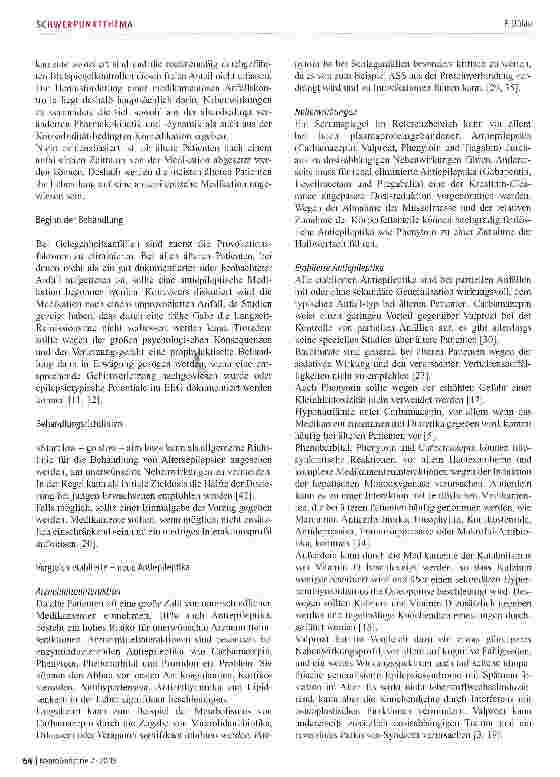 Vorschauseite 4: Epilepsie bei älteren Menschen