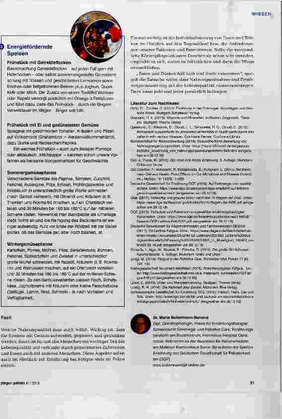 Vorschauseite 4: Über die energiefördemde Wirkung von Haferflocken & Co.