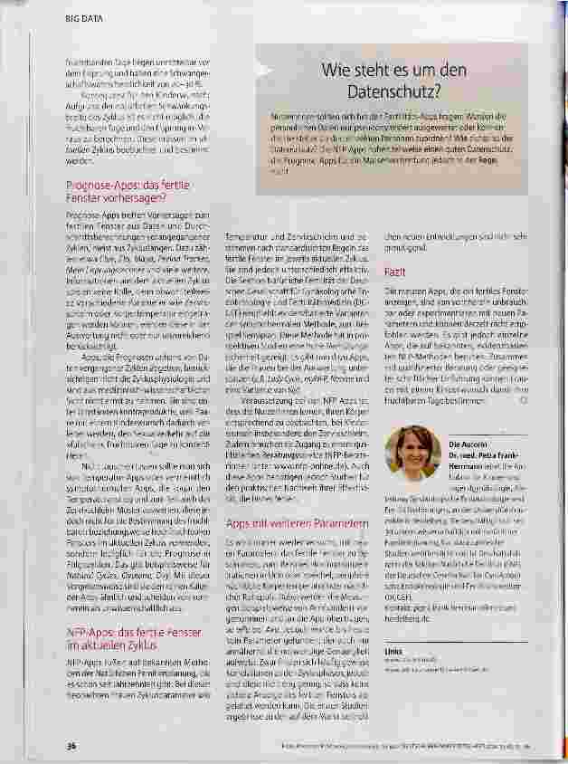 Vorschauseite 2: Schwanger werden mit der App?
