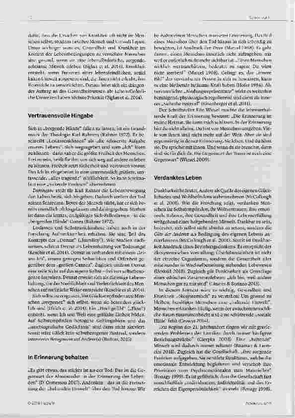 Vorschauseite 4: Ein Leben in sorgenden Händen