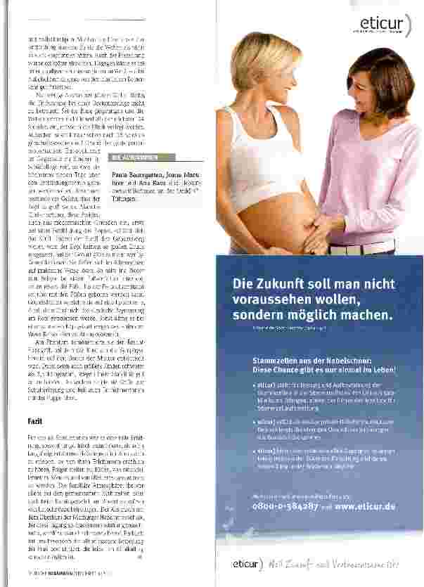 Vorschauseite 4: Berührung schafft Vertrauen Hausgeburtstage in Köln