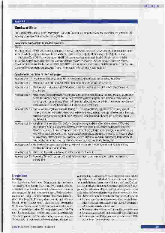 Vorschauseite 3: Fibromyalgiesyndrom